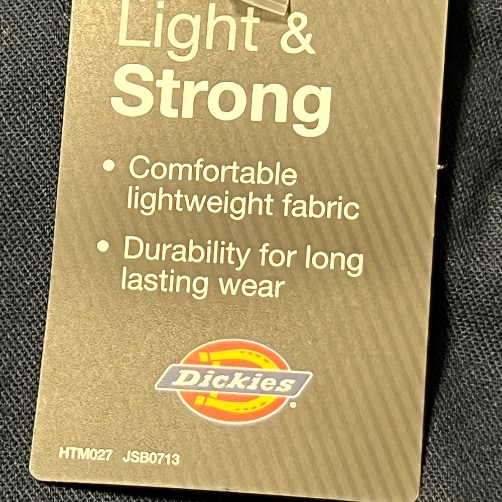 Dickies Flex Twill Slim Tapered Work Pants WP150DN dark navy 29 x 30 NWT - Picture 7 of 7